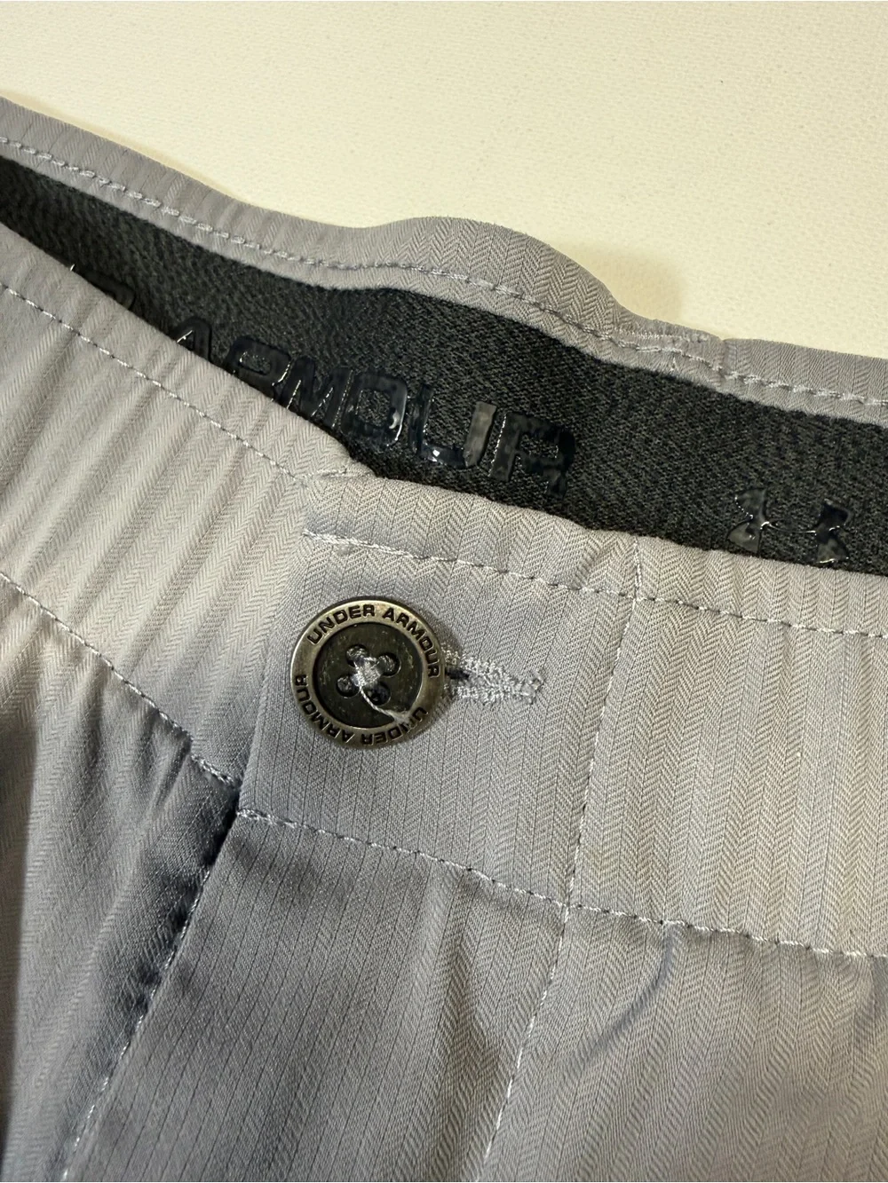 Under‎ Armour Light Gray Performance Shorts
